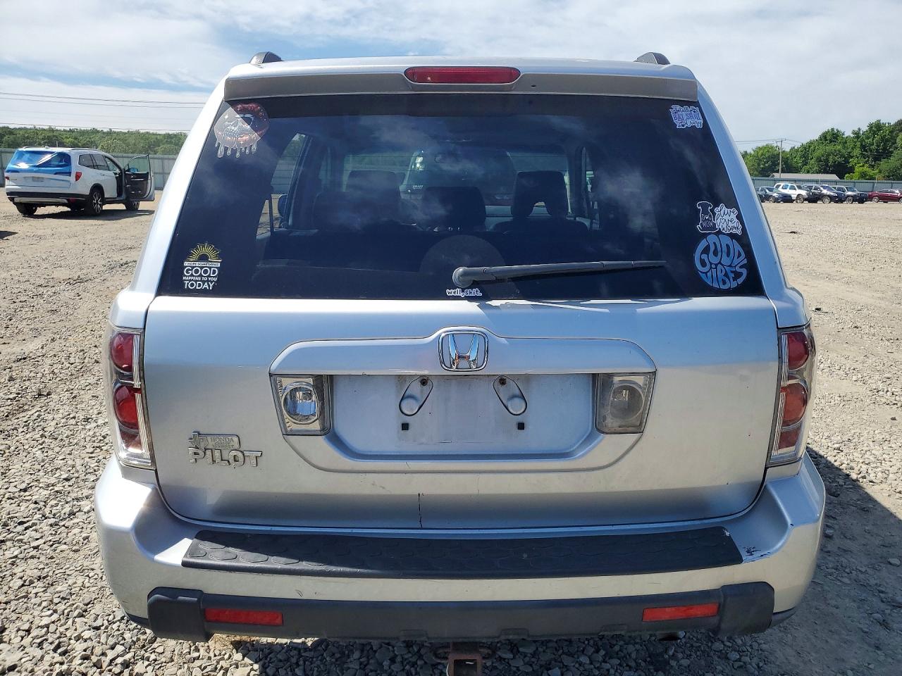 2008 Honda Pilot Ex Silver vin: 5FNYF28408B007838
