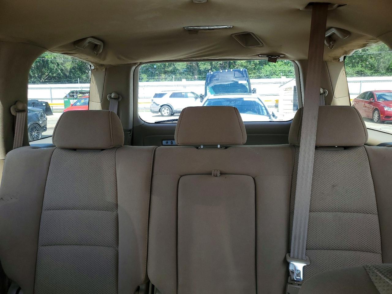 2006 Honda Pilot Ex Maroon vin: 5FNYF28416B041669