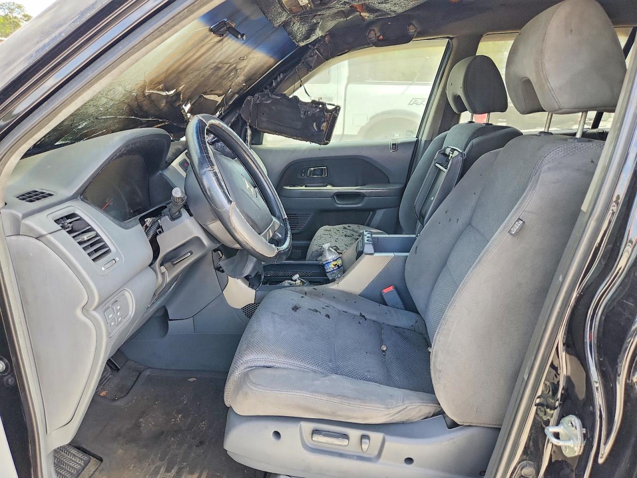 2007 Honda Pilot Ex Black vin: 5FNYF28417B036361