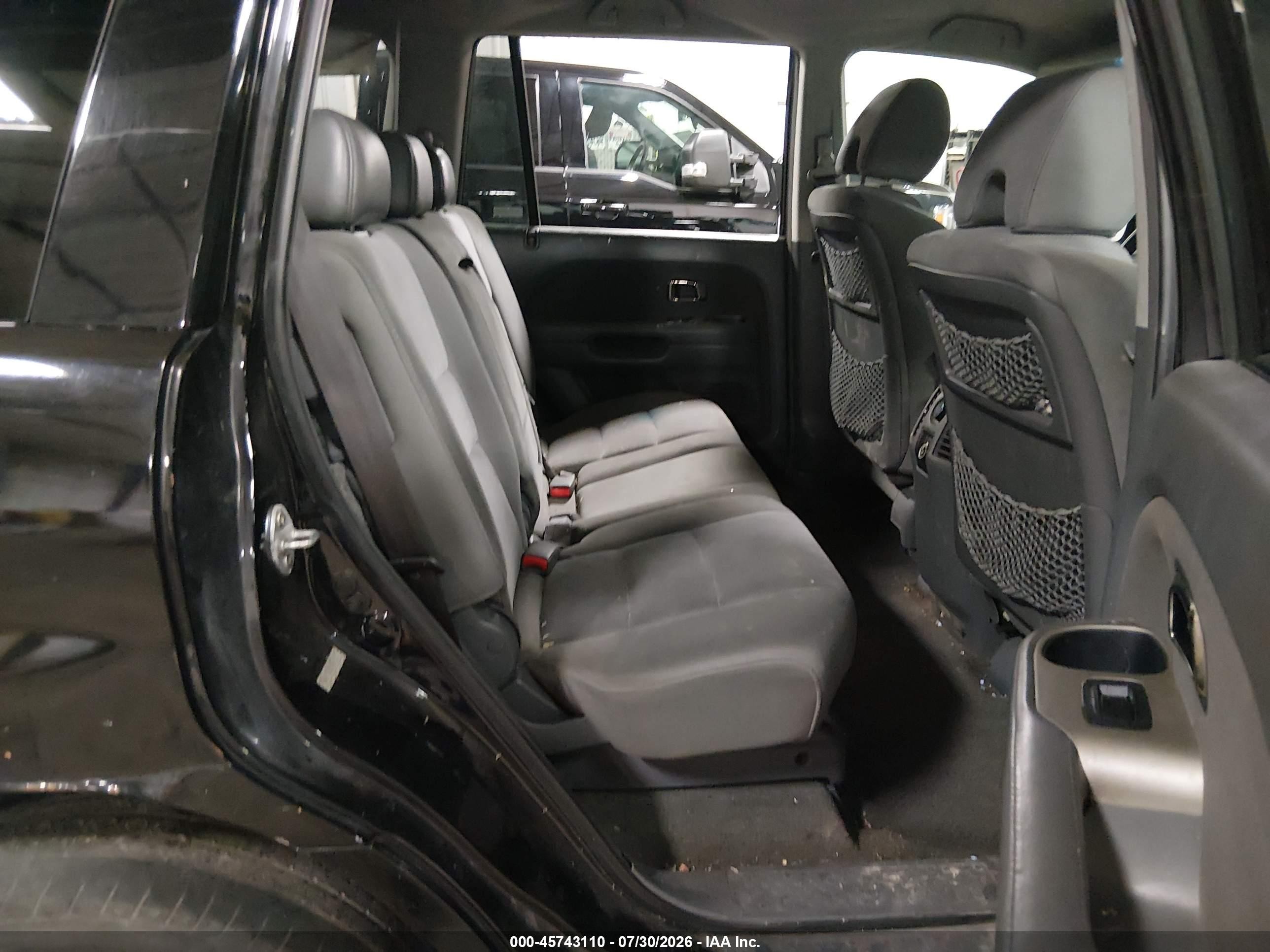 2007 Honda Pilot Ex Black vin: 5FNYF28427B003630
