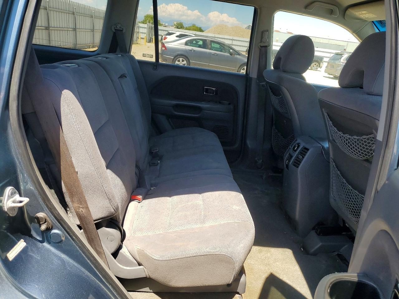 2007 Honda Pilot Ex Blue vin: 5FNYF28427B008293