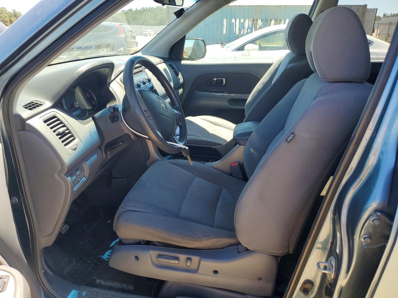 2007 Honda Pilot Ex Blue vin: 5FNYF28427B008293