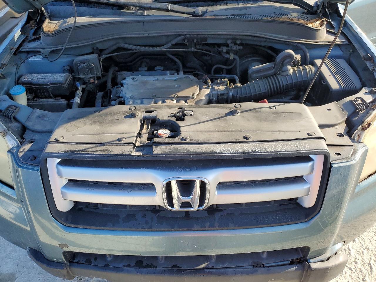 2007 Honda Pilot Ex Синий vin: 5FNYF28437B009419