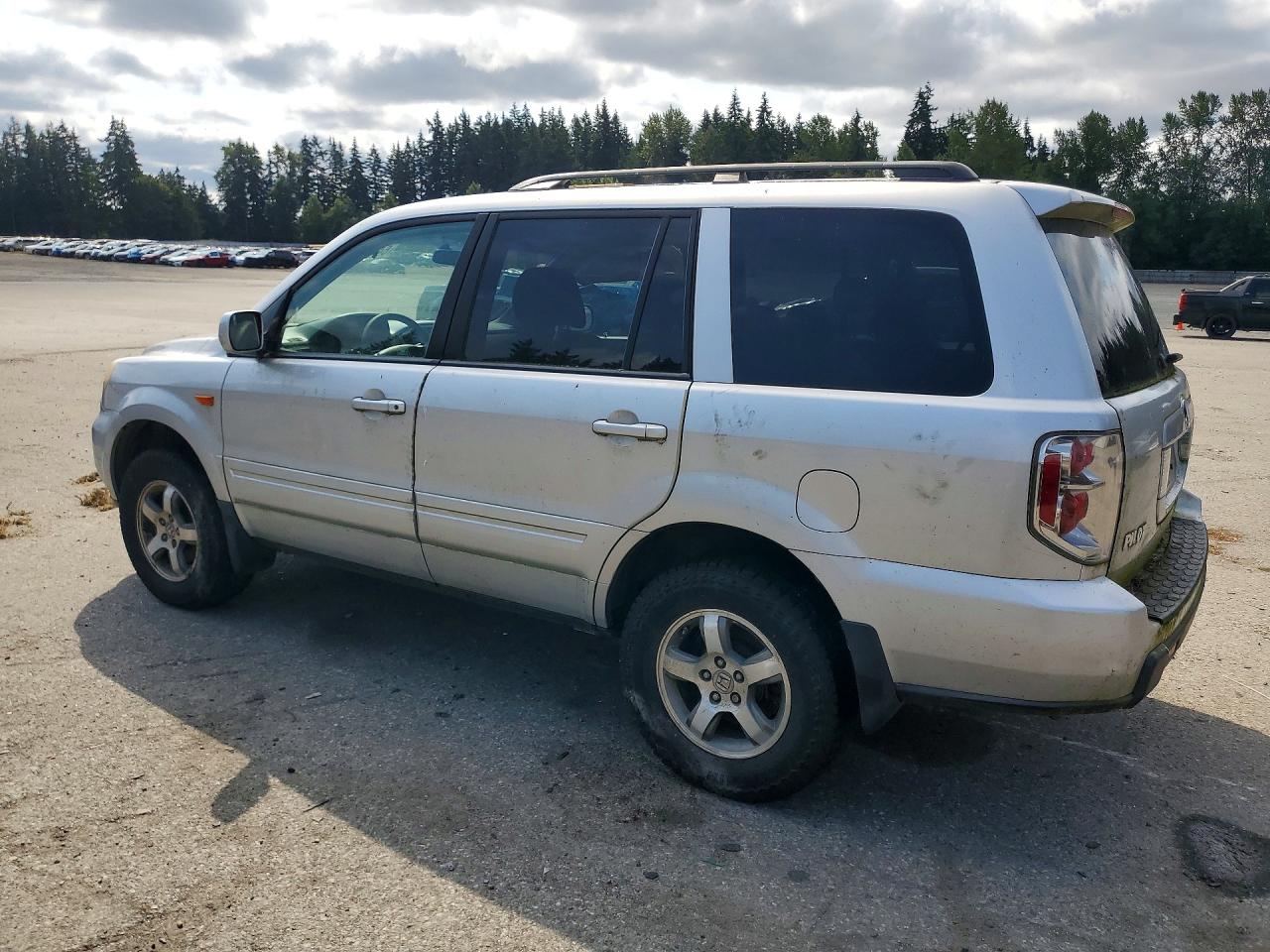 2006 Honda Pilot Ex Silver vin: 5FNYF28446B005863