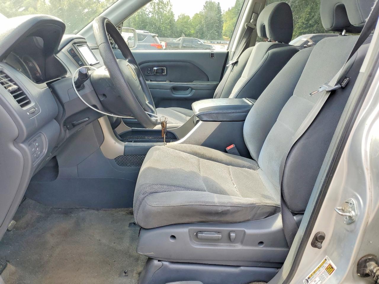 2006 Honda Pilot Ex Silver vin: 5FNYF28446B005863