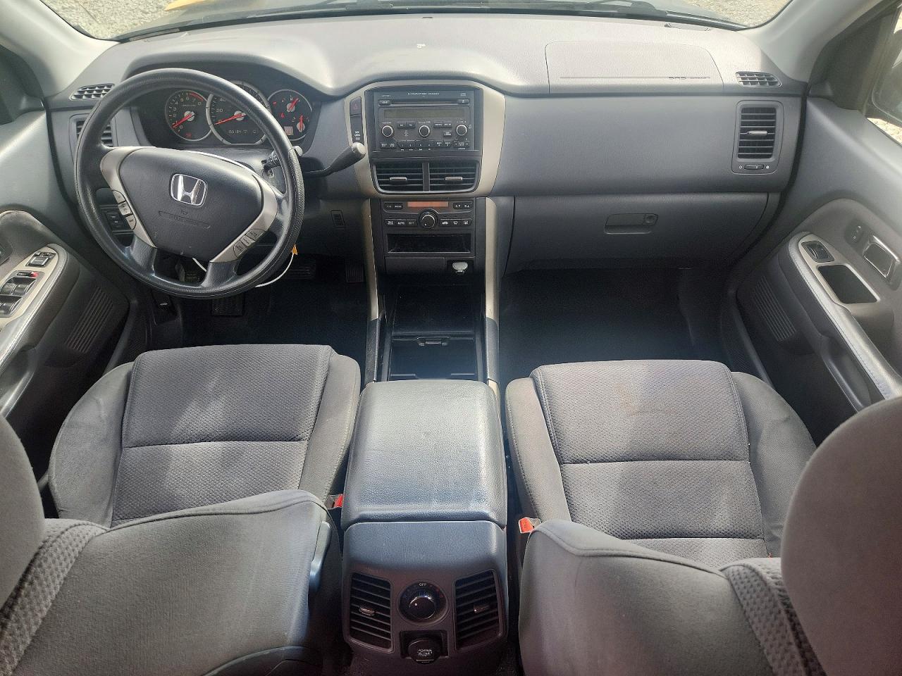 2006 Honda Pilot Ex Blue vin: 5FNYF28446B026938