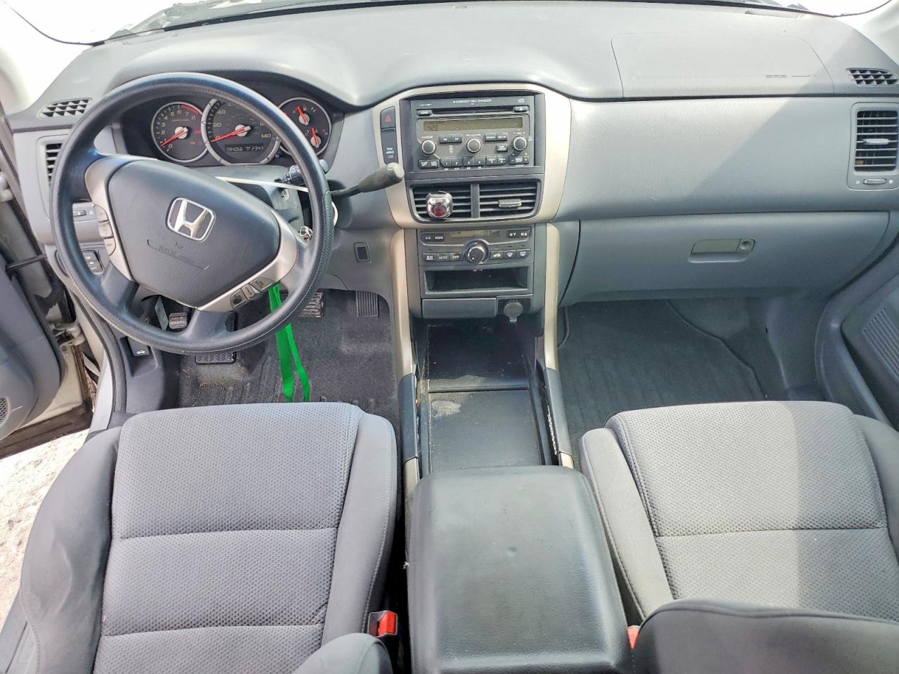 2006 Honda Pilot Ex Silver vin: 5FNYF28466B020459