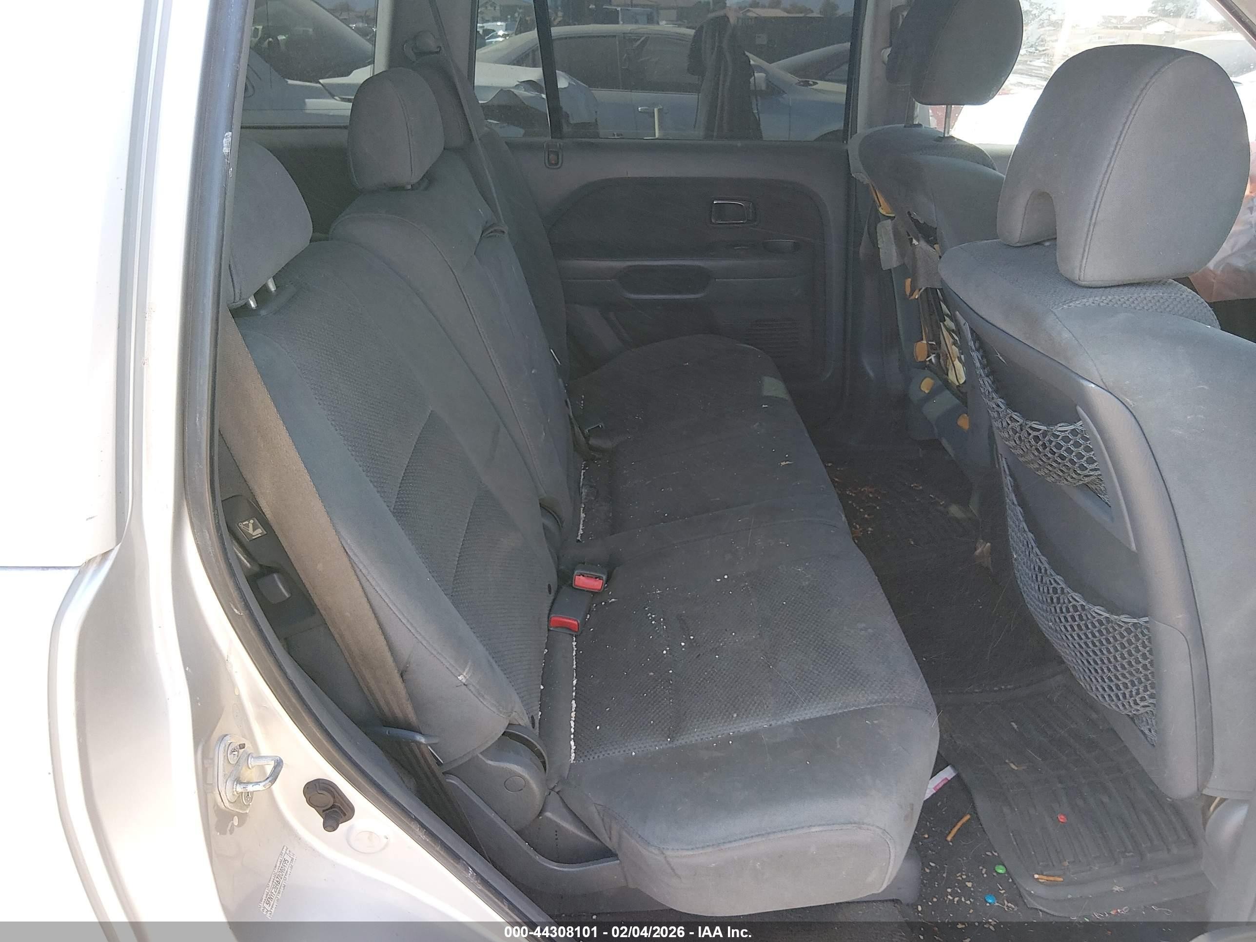 2007 Honda Pilot Ex Серебряный vin: 5FNYF28467B046495