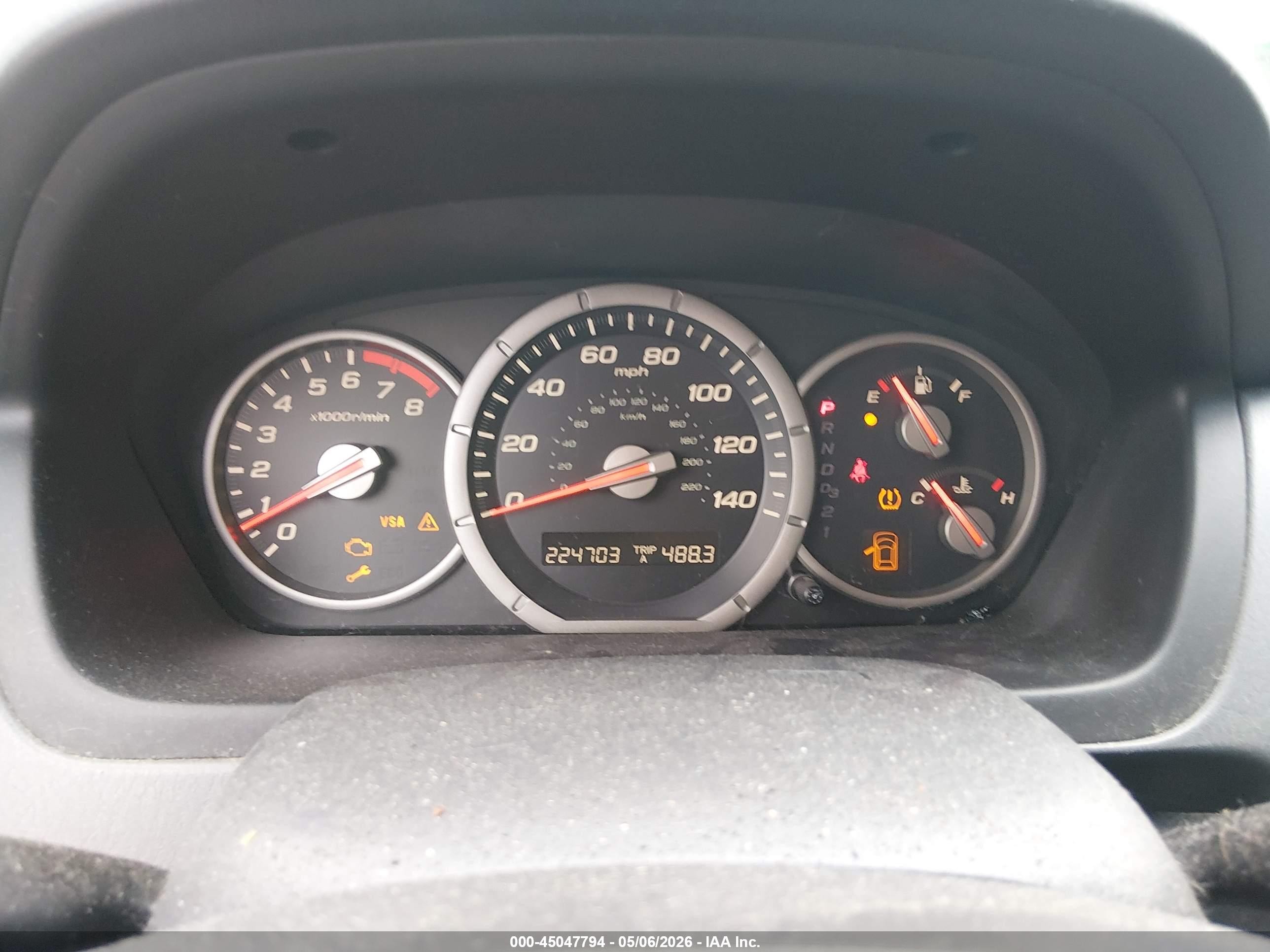 2007 Honda Pilot Ex Silver vin: 5FNYF28477B019483