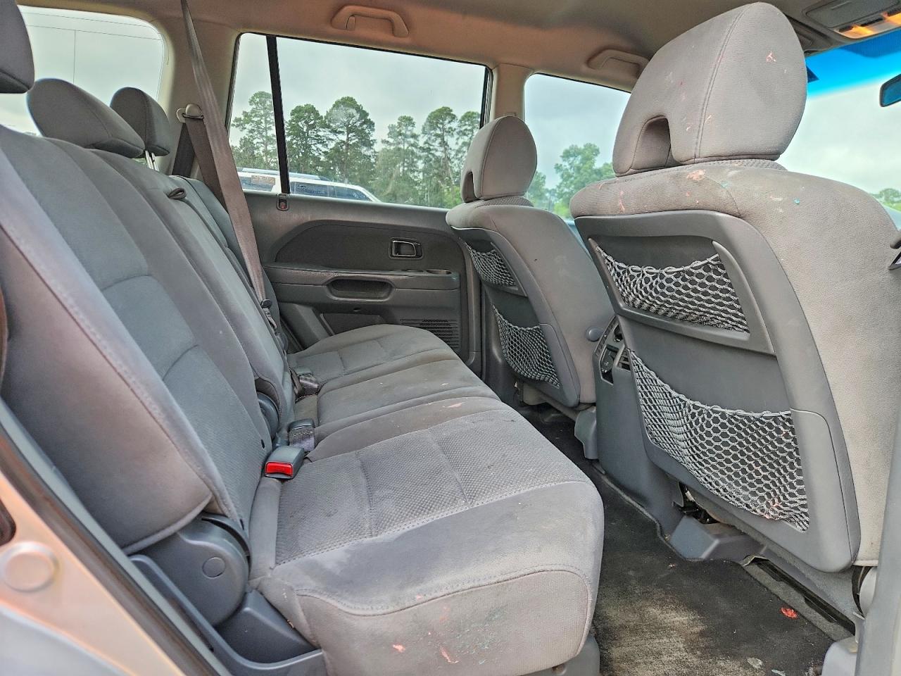 2007 Honda Pilot Ex Silver vin: 5FNYF28477B034839