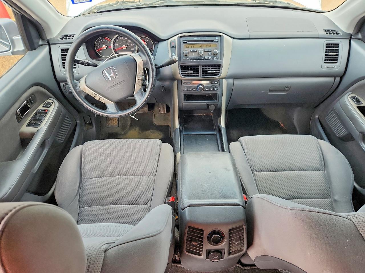 2007 Honda Pilot Ex Silver vin: 5FNYF28477B034839
