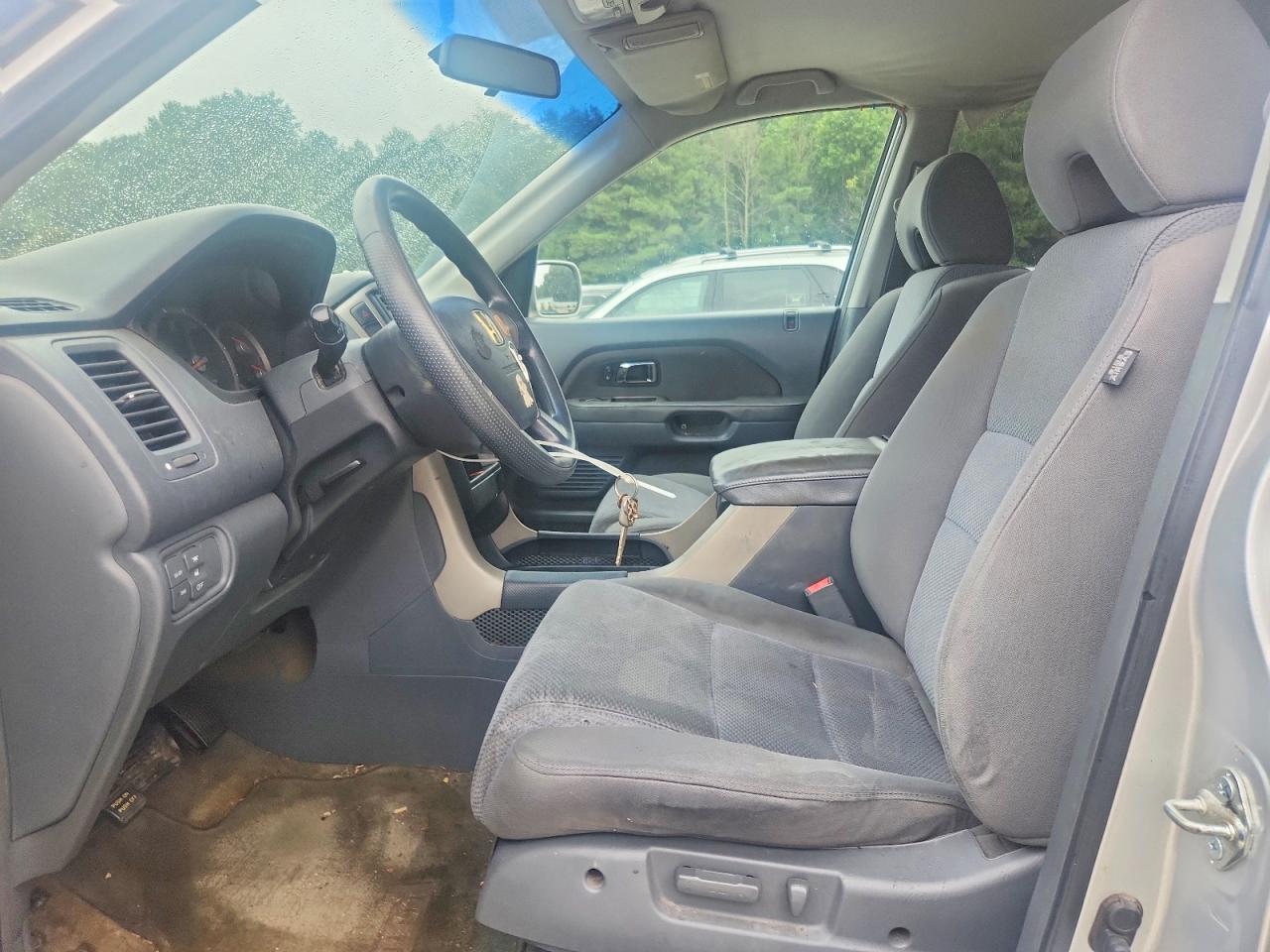 2006 Honda Pilot Ex Silver vin: 5FNYF28486B026991