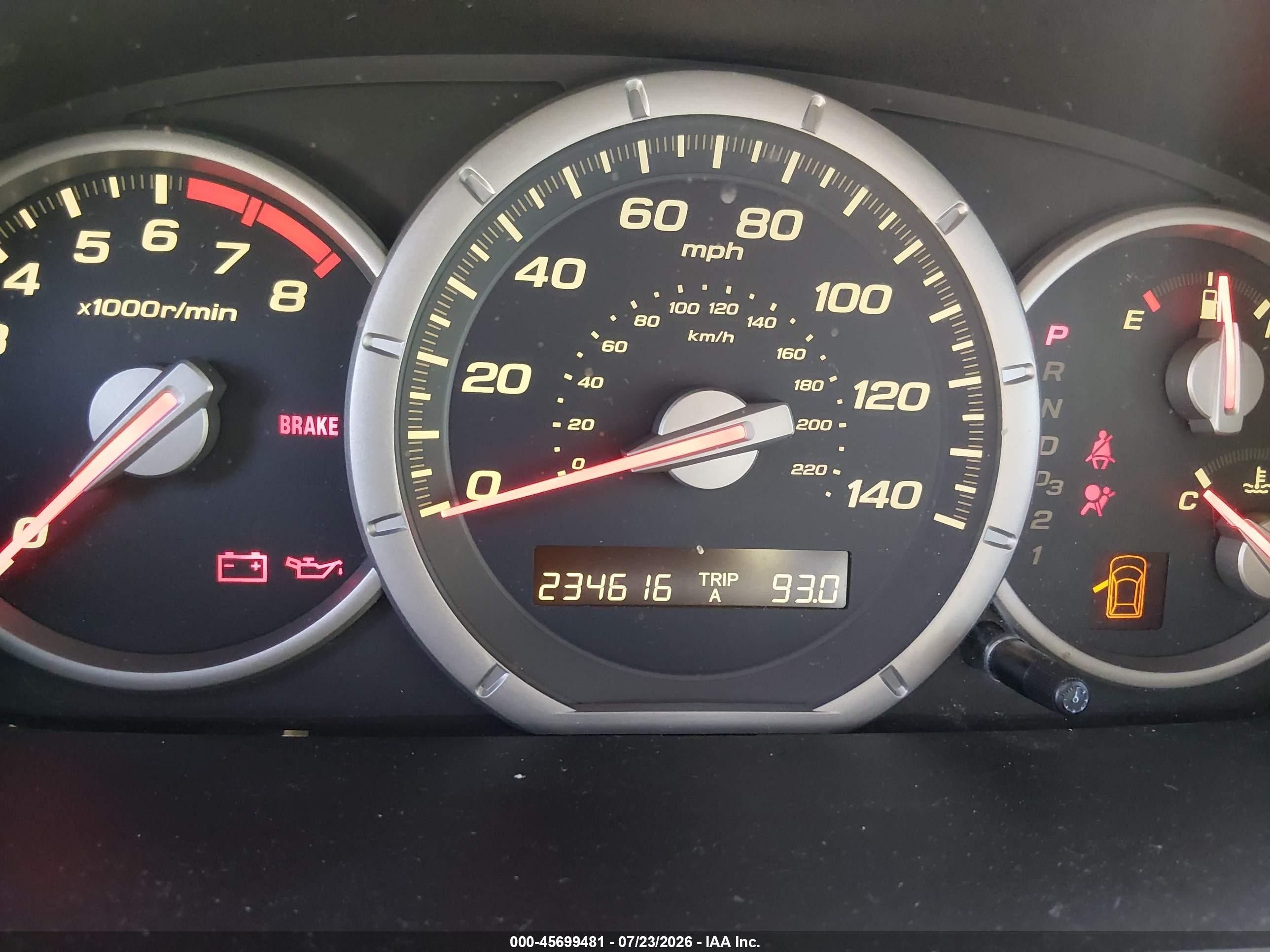 2006 Honda Pilot Ex Gray vin: 5FNYF284X6B030038