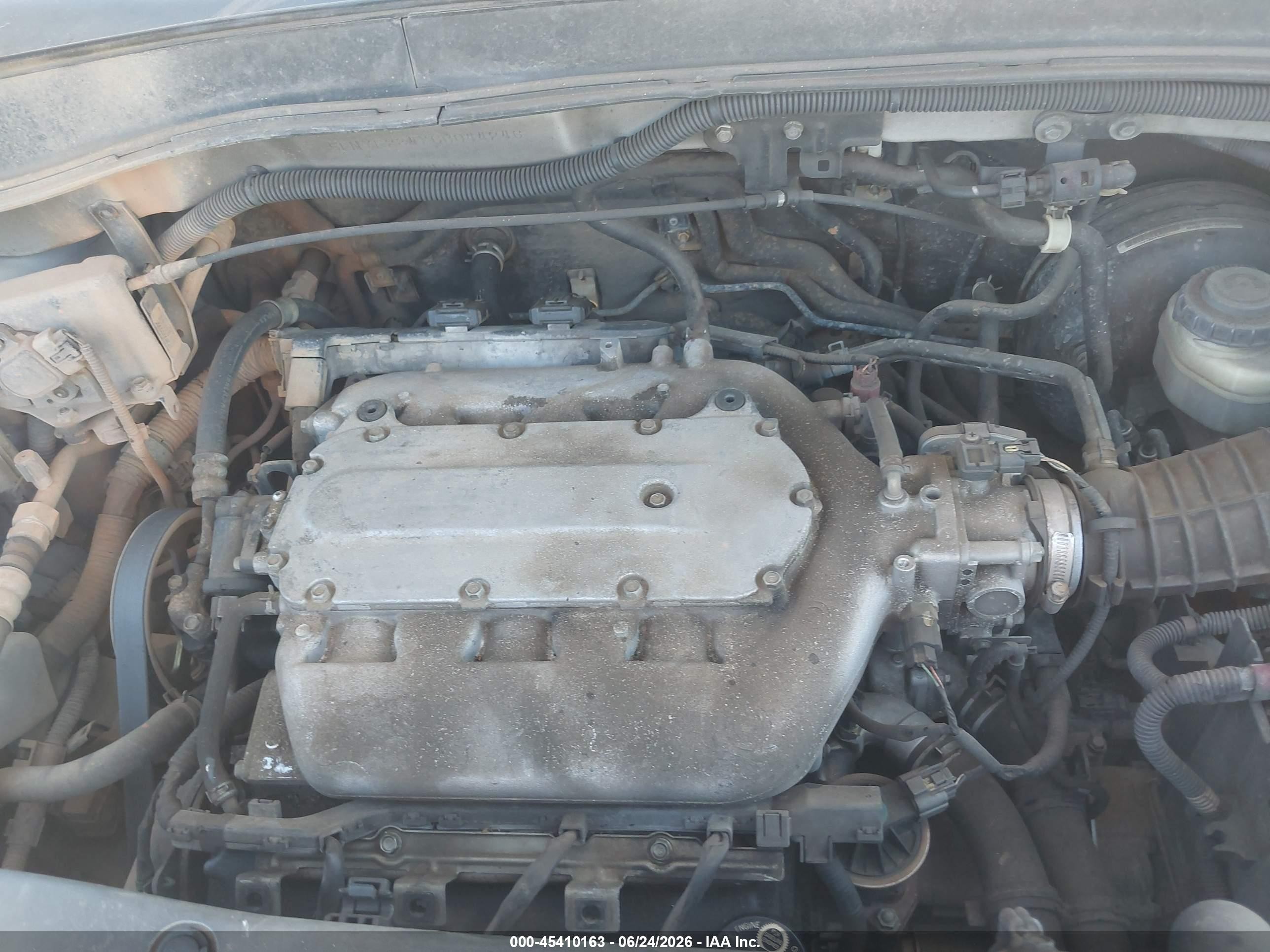 2006 Honda Pilot Ex Silver vin: 5FNYF284X6B044246