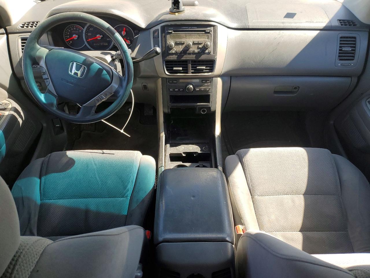 2007 Honda Pilot Ex Gray vin: 5FNYF284X7B024743
