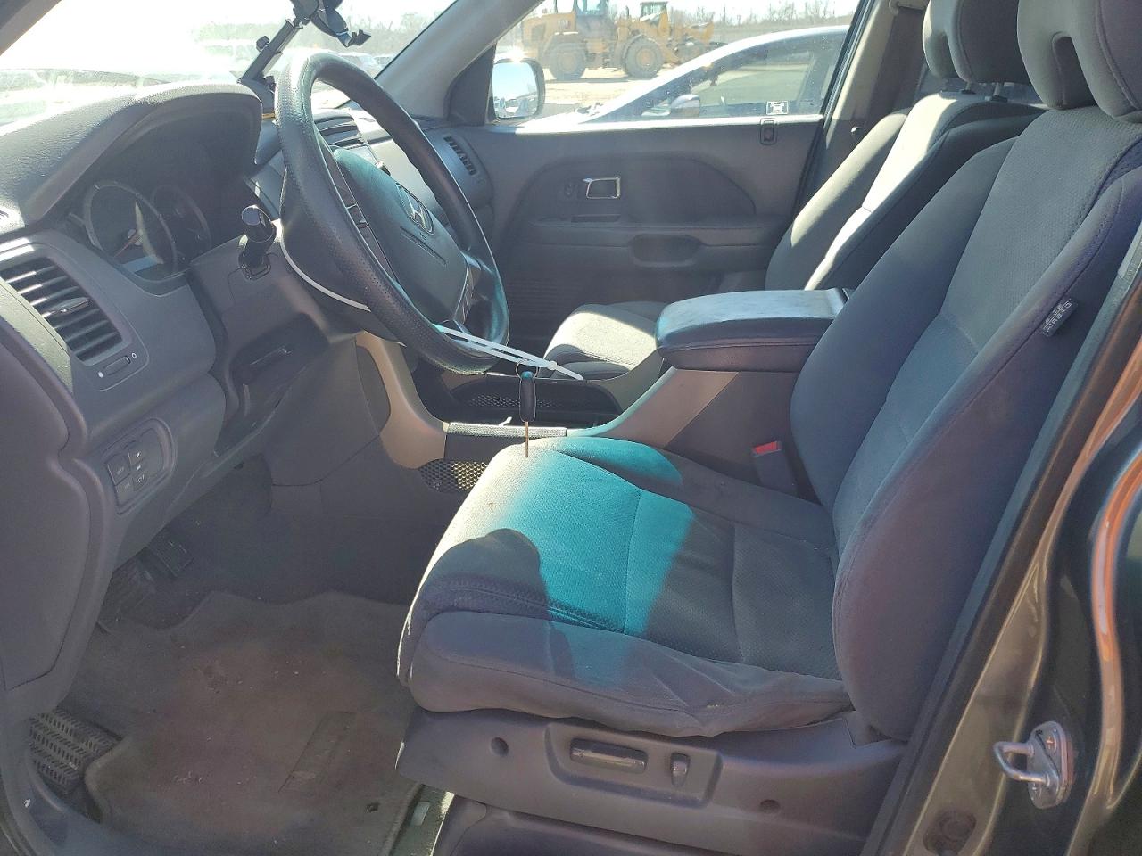 2007 Honda Pilot Ex Gray vin: 5FNYF284X7B024743