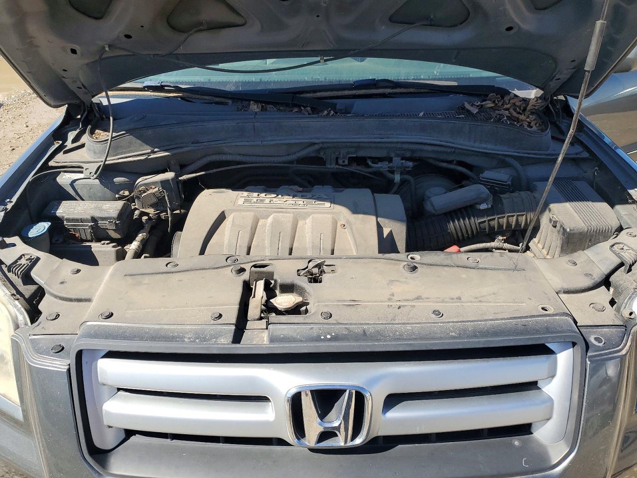 2007 Honda Pilot Ex Gray vin: 5FNYF284X7B024743