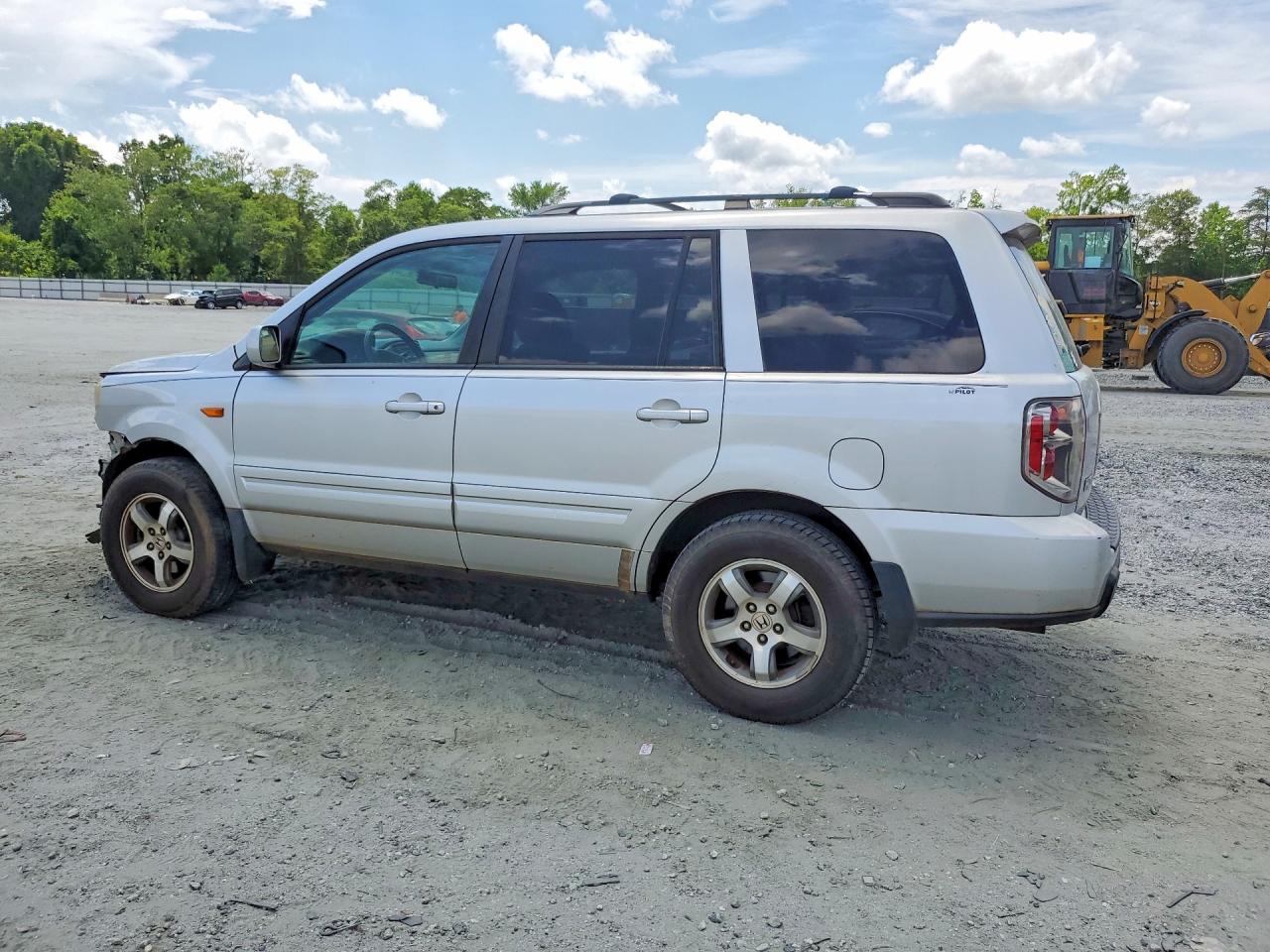 2007 Honda Pilot Ex Gray vin: 5FNYF284X7B027660