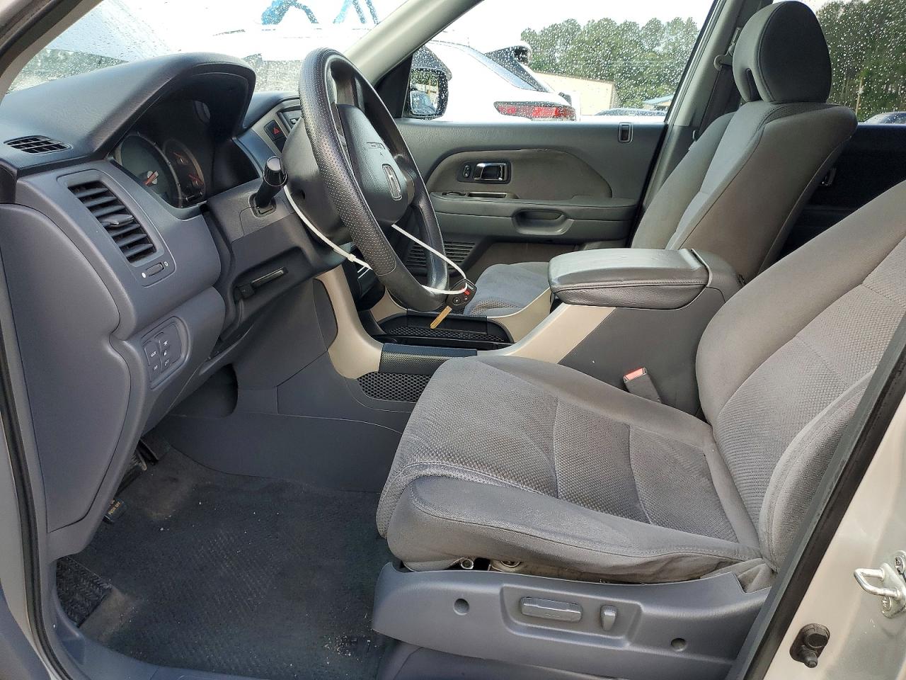2007 Honda Pilot Ex Silver vin: 5FNYF284X7B028937