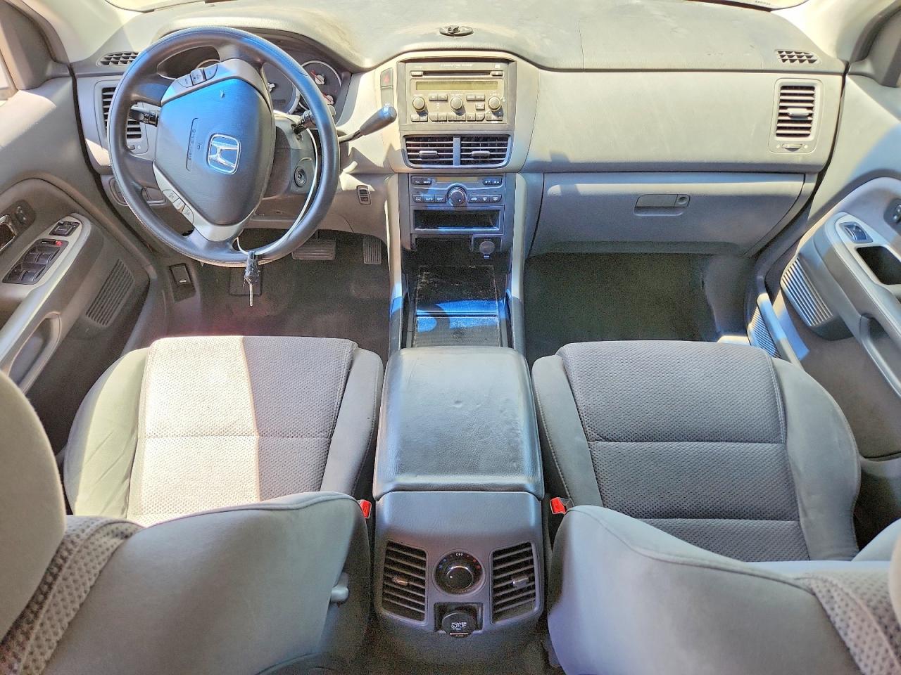 2007 Honda Pilot Ex Gray vin: 5FNYF284X7B043633