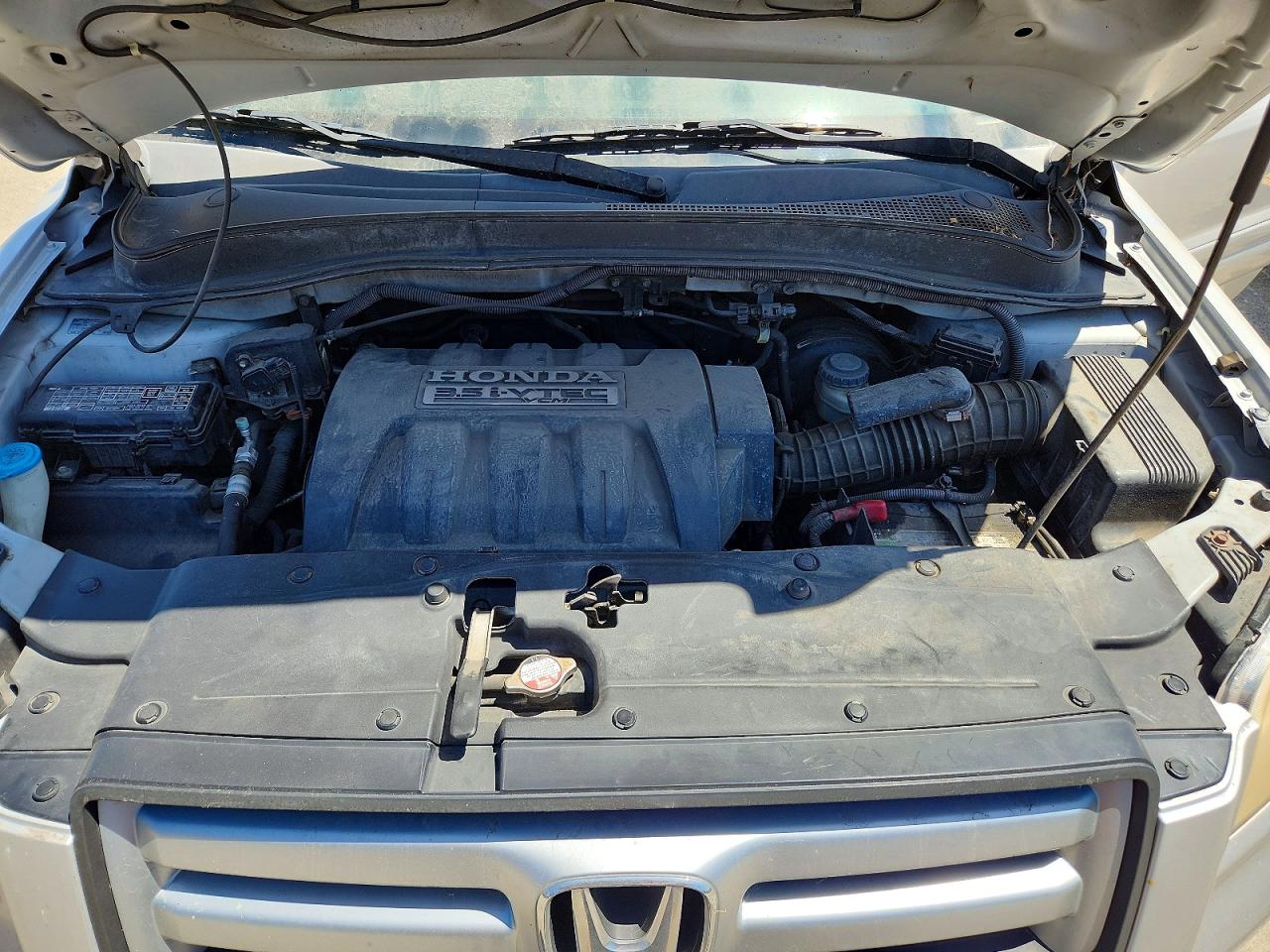2007 Honda Pilot Ex Gray vin: 5FNYF284X7B043633