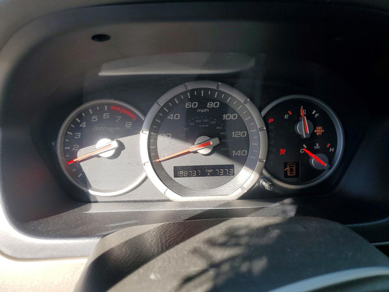 2007 Honda Pilot Ex Green vin: 5FNYF284X7B044801