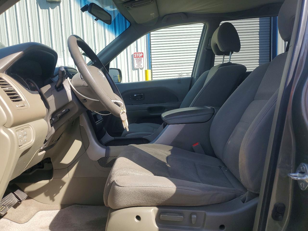 2007 Honda Pilot Ex Green vin: 5FNYF284X7B044801