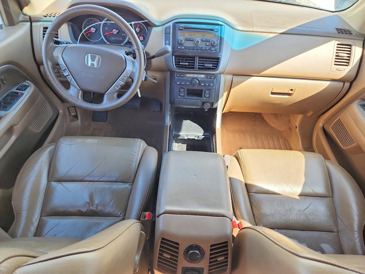 2008 Honda Pilot Exl White vin: 5FNYF28508B007654