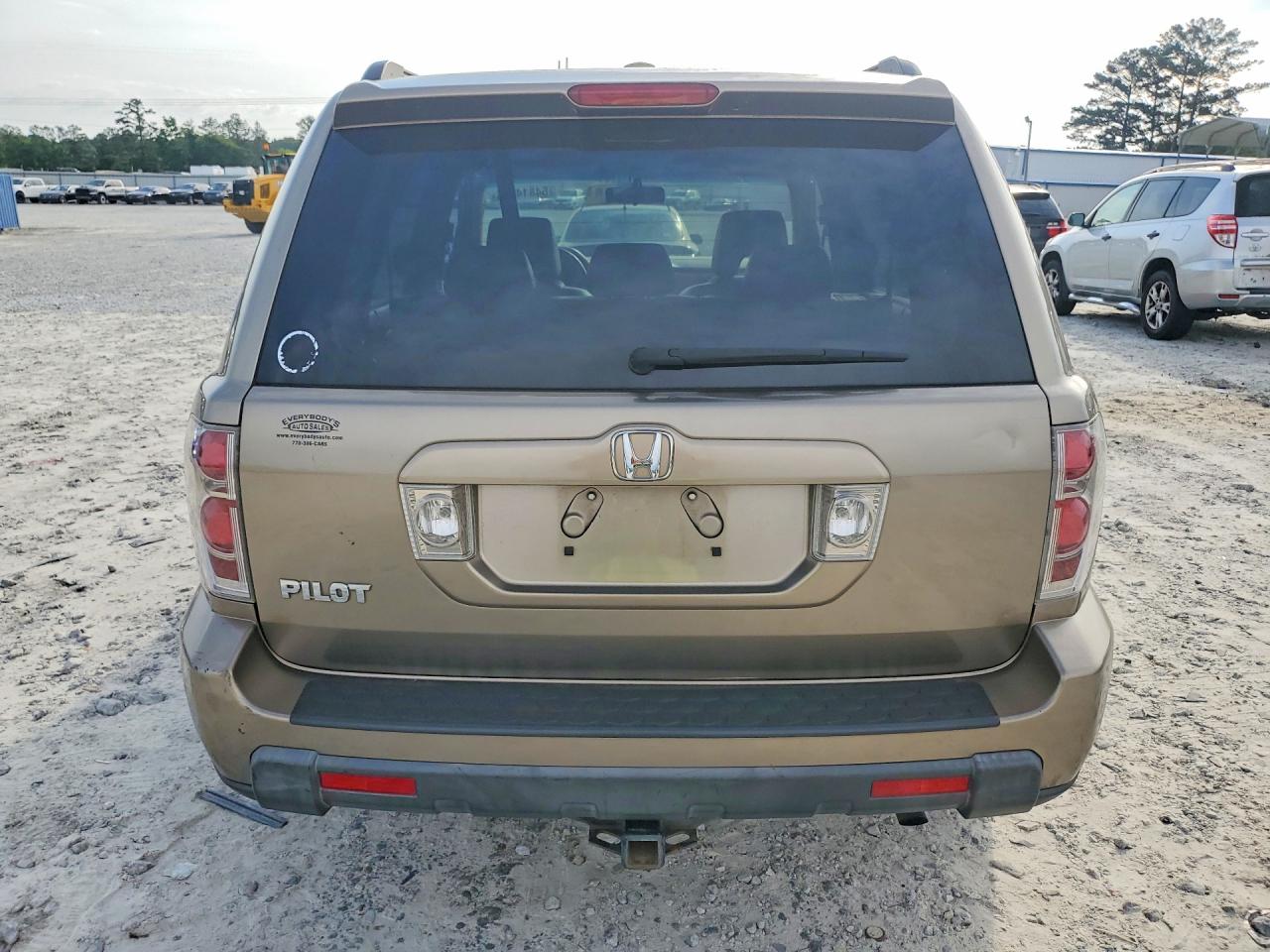 2008 Honda Pilot Exl Beige vin: 5FNYF28508B017424