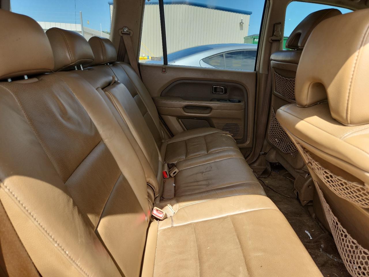 2006 Honda Pilot Ex Tan vin: 5FNYF28516B046041