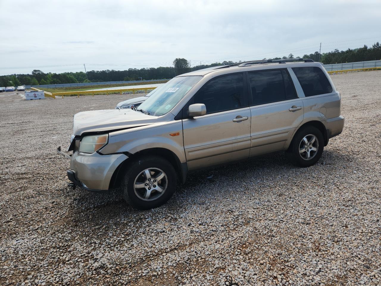 2006 Honda Pilot Ex Tan vin: 5FNYF28516B046041