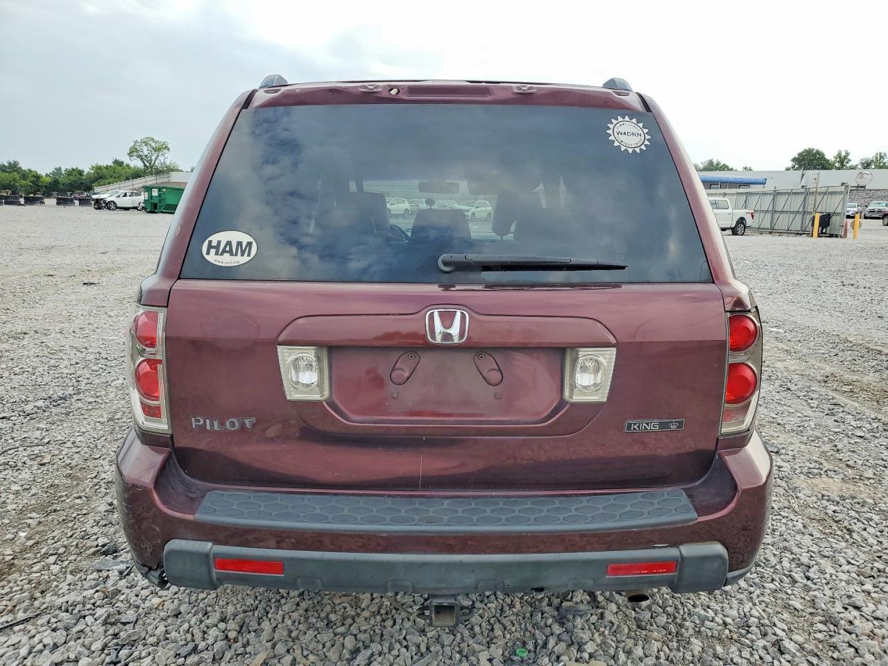2008 Honda Pilot Exl Maroon vin: 5FNYF28518B011261