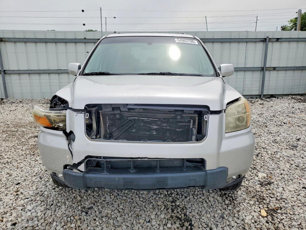 2008 Honda Pilot Exl Silver vin: 5FNYF28518B019327