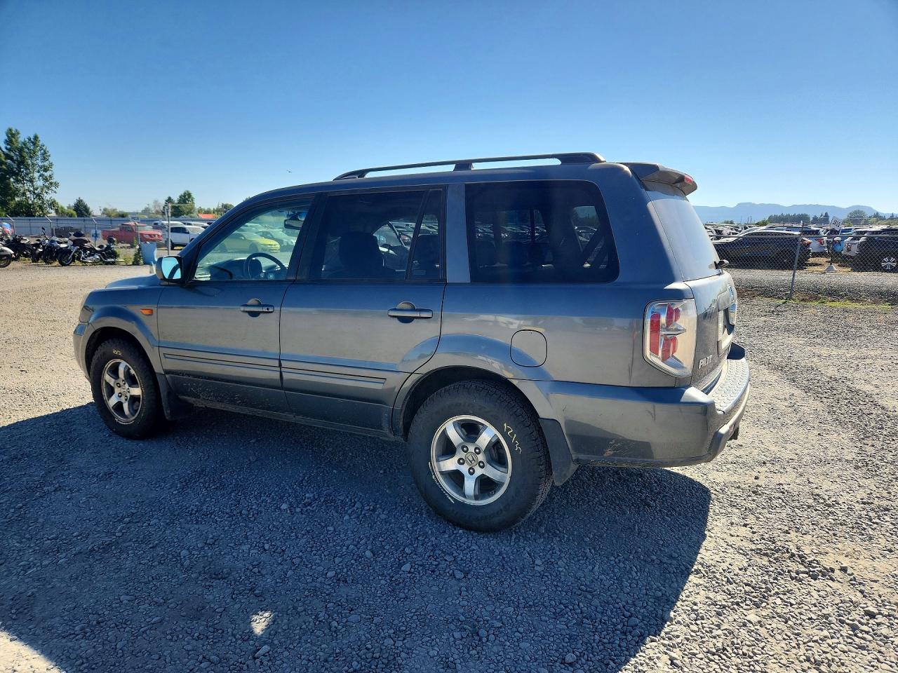 2008 Honda Pilot Exl Gray vin: 5FNYF28518B023524