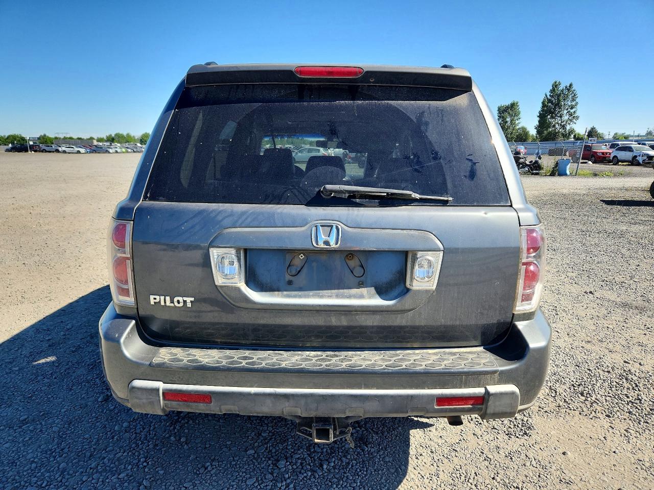 2008 Honda Pilot Exl Gray vin: 5FNYF28518B023524