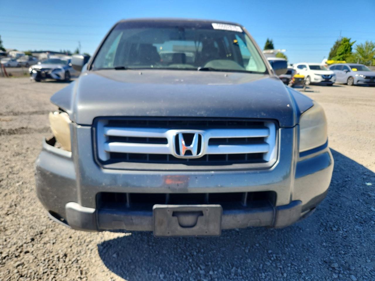 2008 Honda Pilot Exl Gray vin: 5FNYF28518B023524