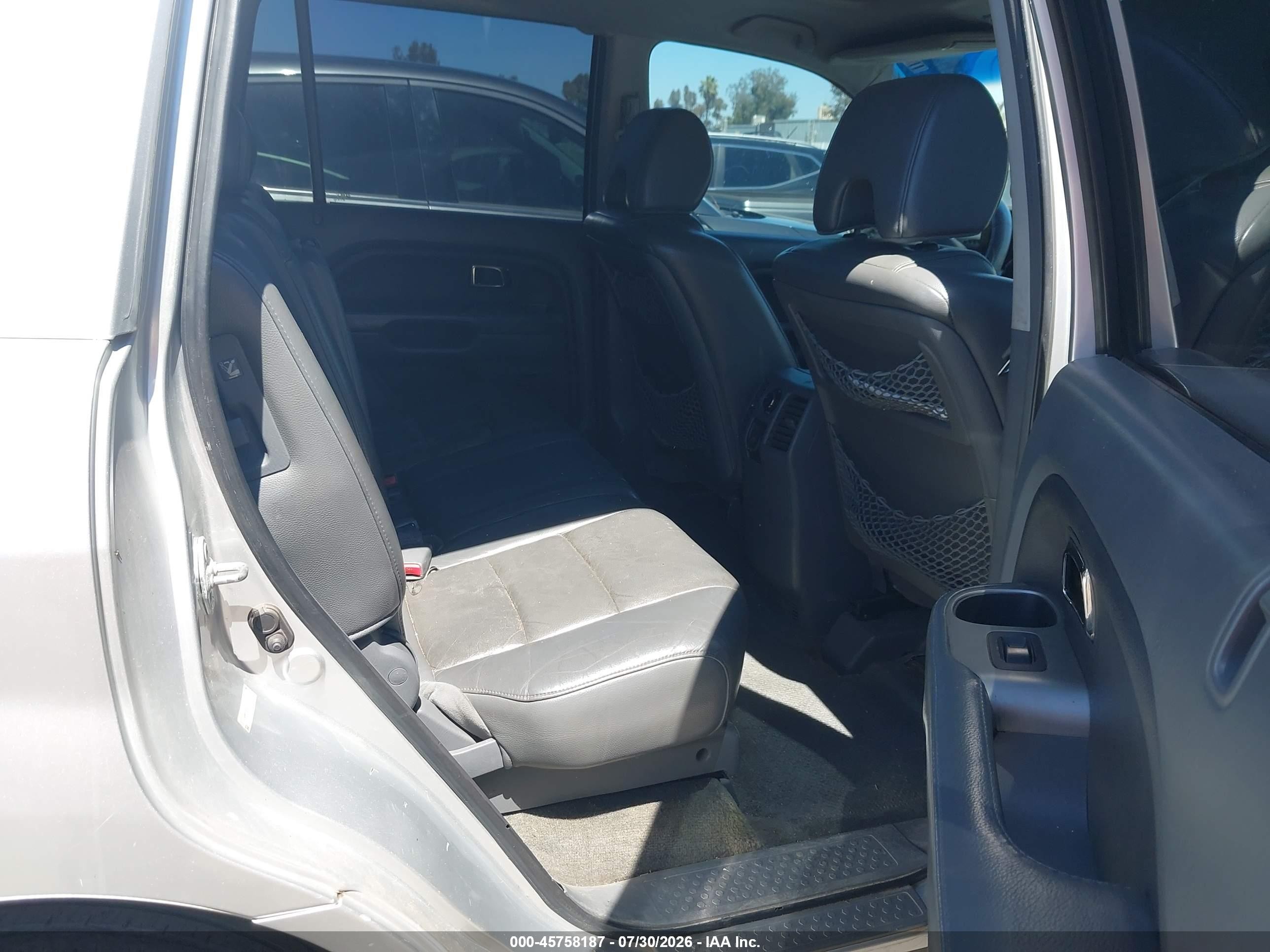 2006 Honda Pilot Ex Silver vin: 5FNYF28526B000296