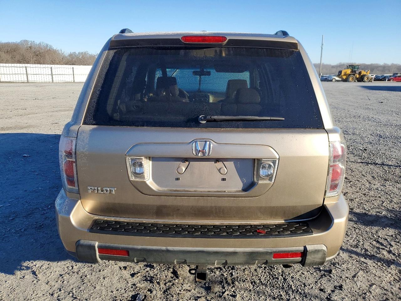 2006 Honda Pilot Ex Tan vin: 5FNYF28526B005384