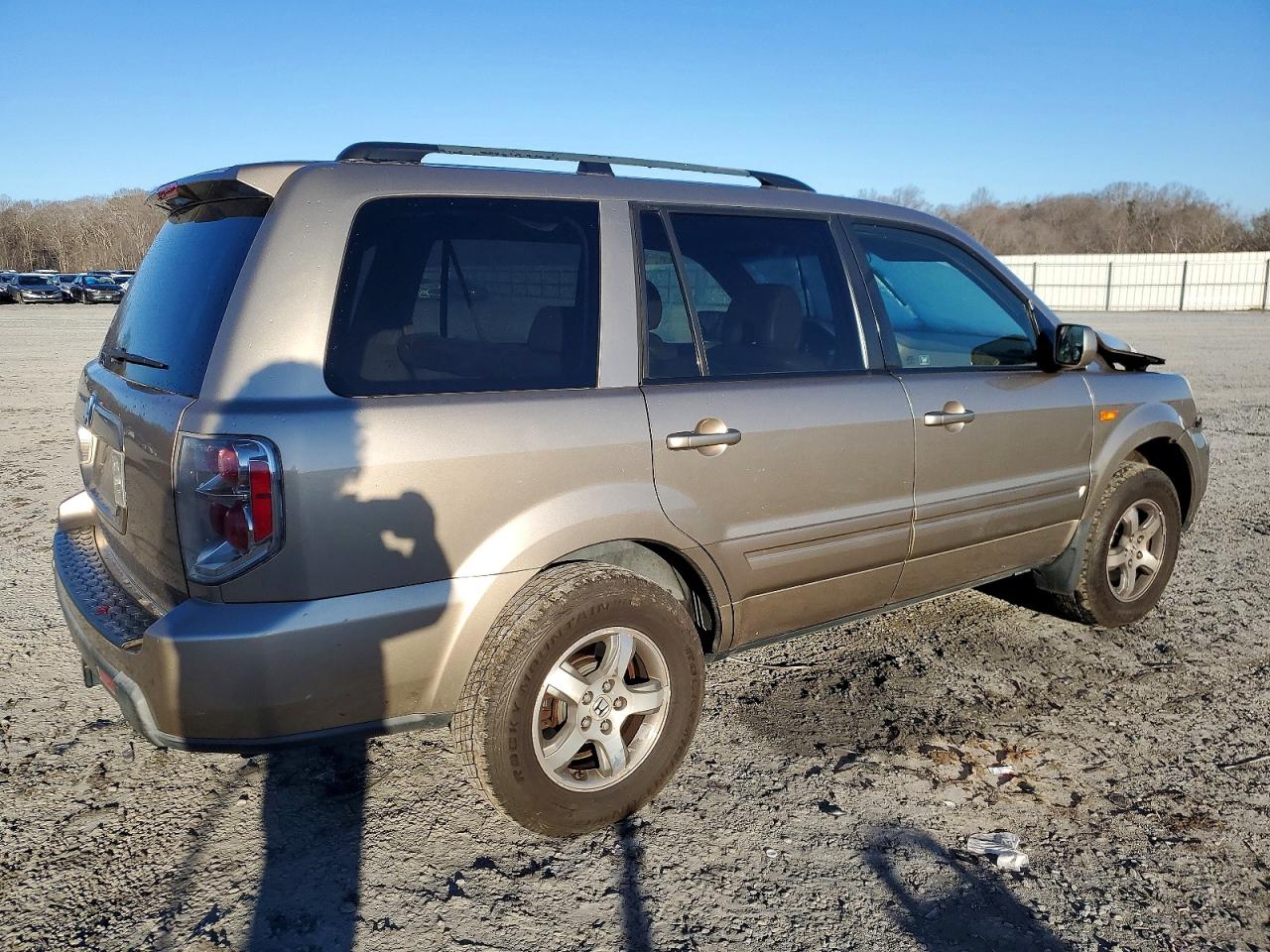 2006 Honda Pilot Ex Tan vin: 5FNYF28526B005384
