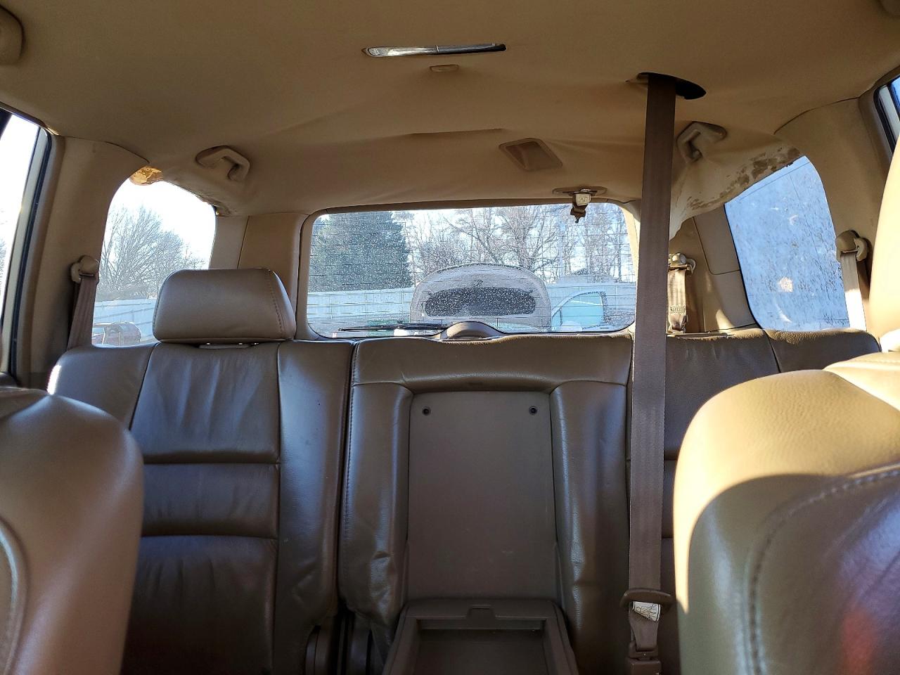 2006 Honda Pilot Ex Tan vin: 5FNYF28526B005384