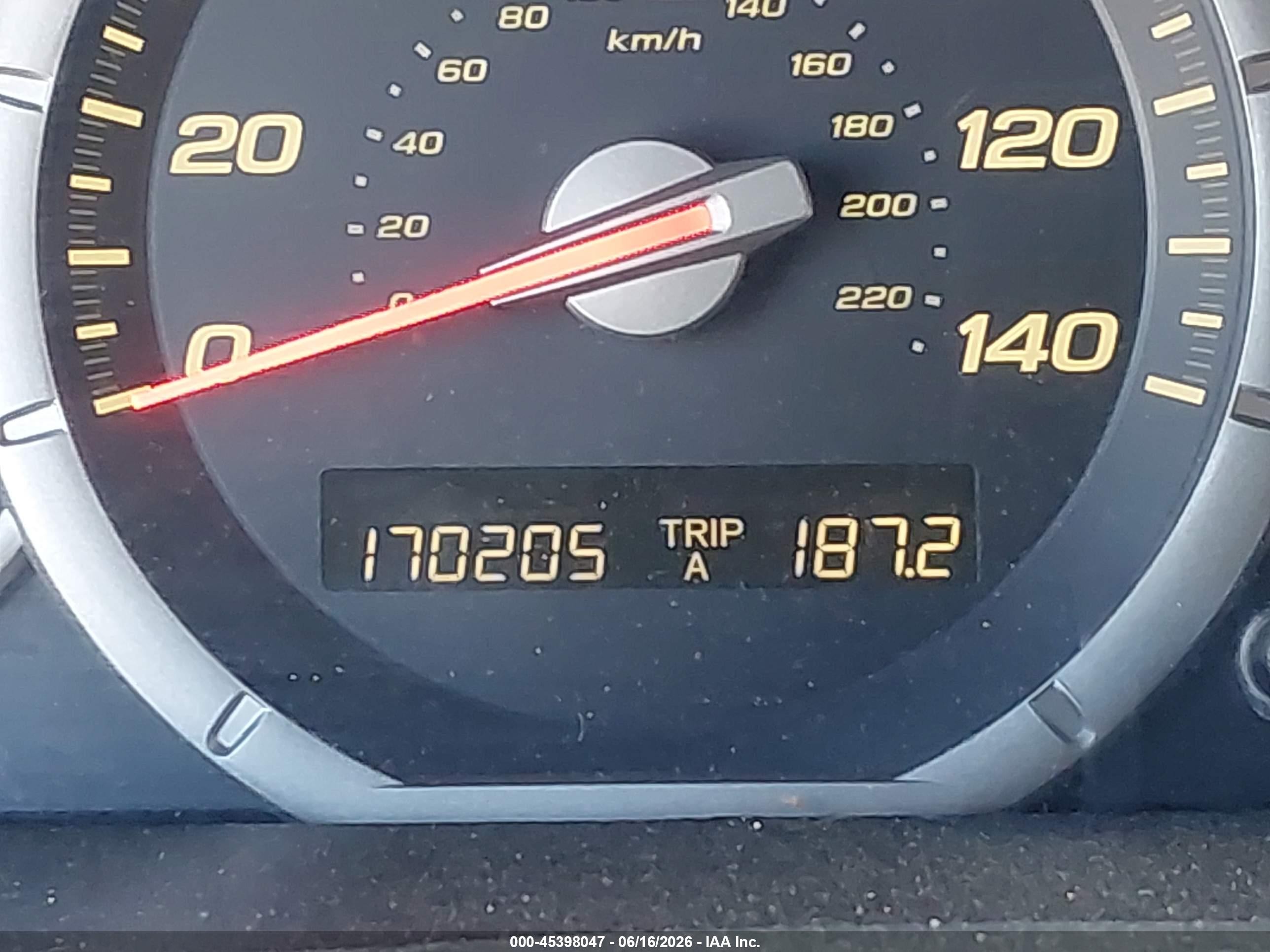 2006 Honda Pilot Ex-l Blue vin: 5FNYF28526B021696