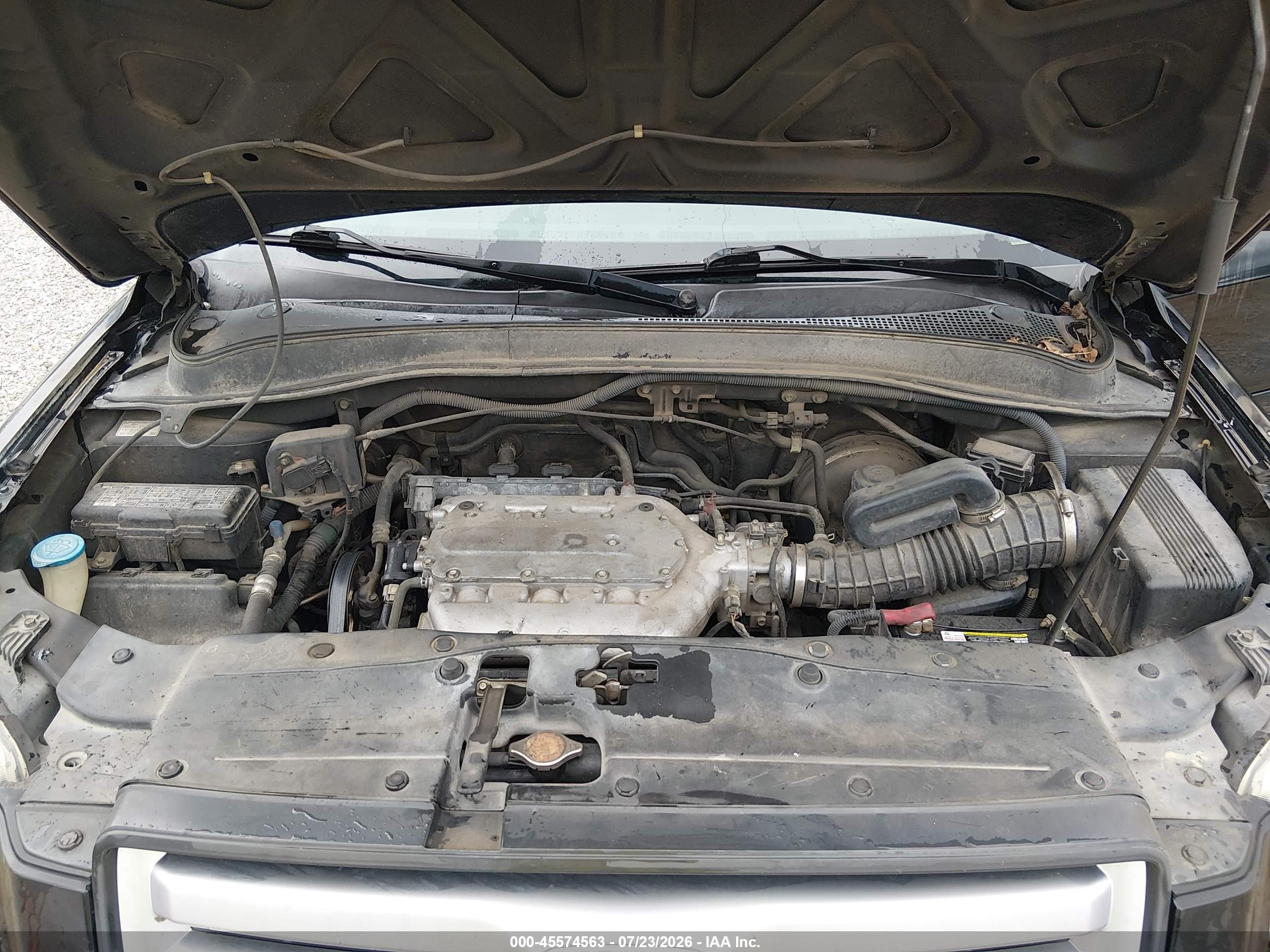 2006 Honda Pilot Ex-l Black vin: 5FNYF28526B039471