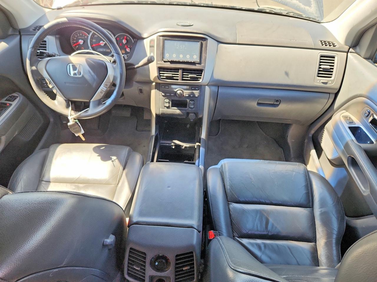 2007 Honda Pilot Exl Blue vin: 5FNYF28527B020159