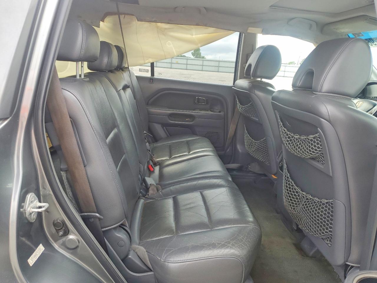 2007 Honda Pilot Exl Gray vin: 5FNYF28527B033221