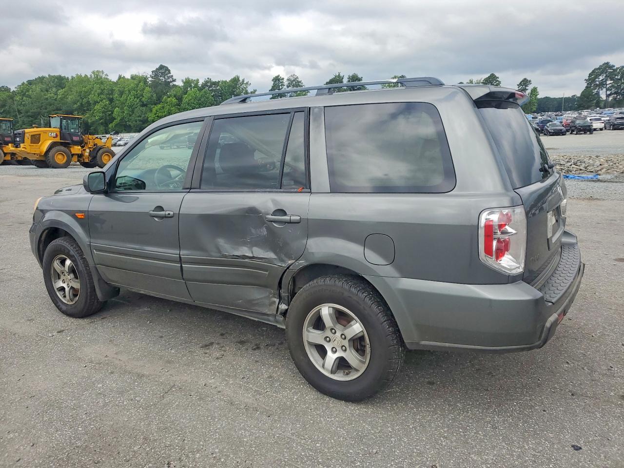 2007 Honda Pilot Exl Gray vin: 5FNYF28527B033221