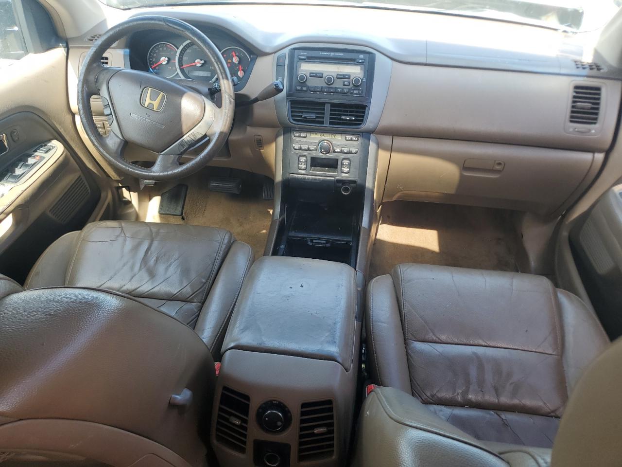 2007 Honda Pilot Exl Black vin: 5FNYF28527B045059