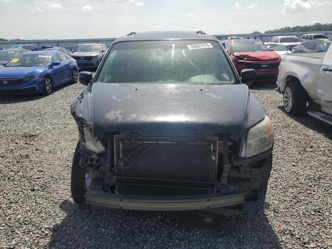 2007 Honda Pilot Exl Black vin: 5FNYF28527B045059
