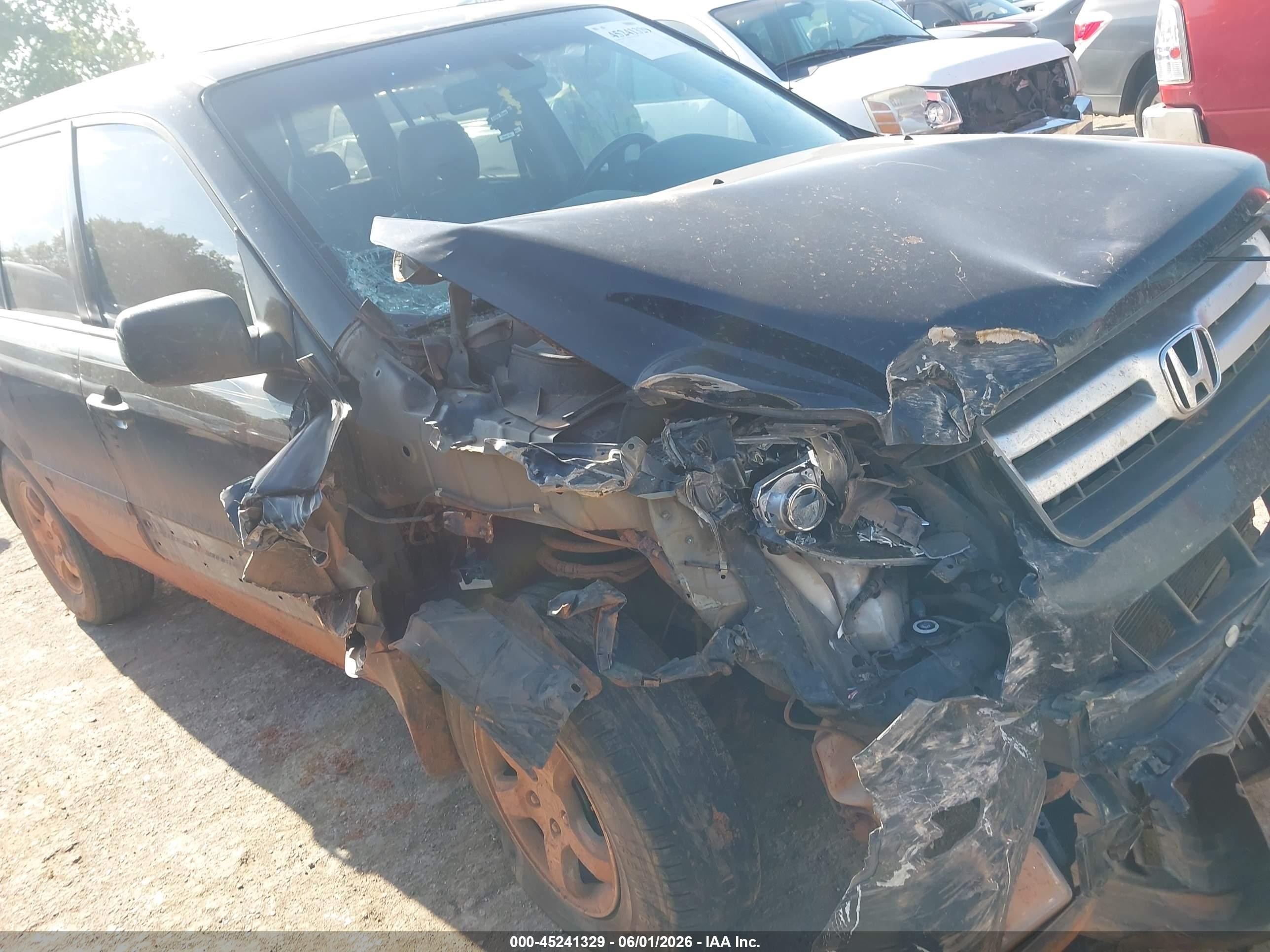 2008 Honda Pilot Ex-l Black vin: 5FNYF28528B025511