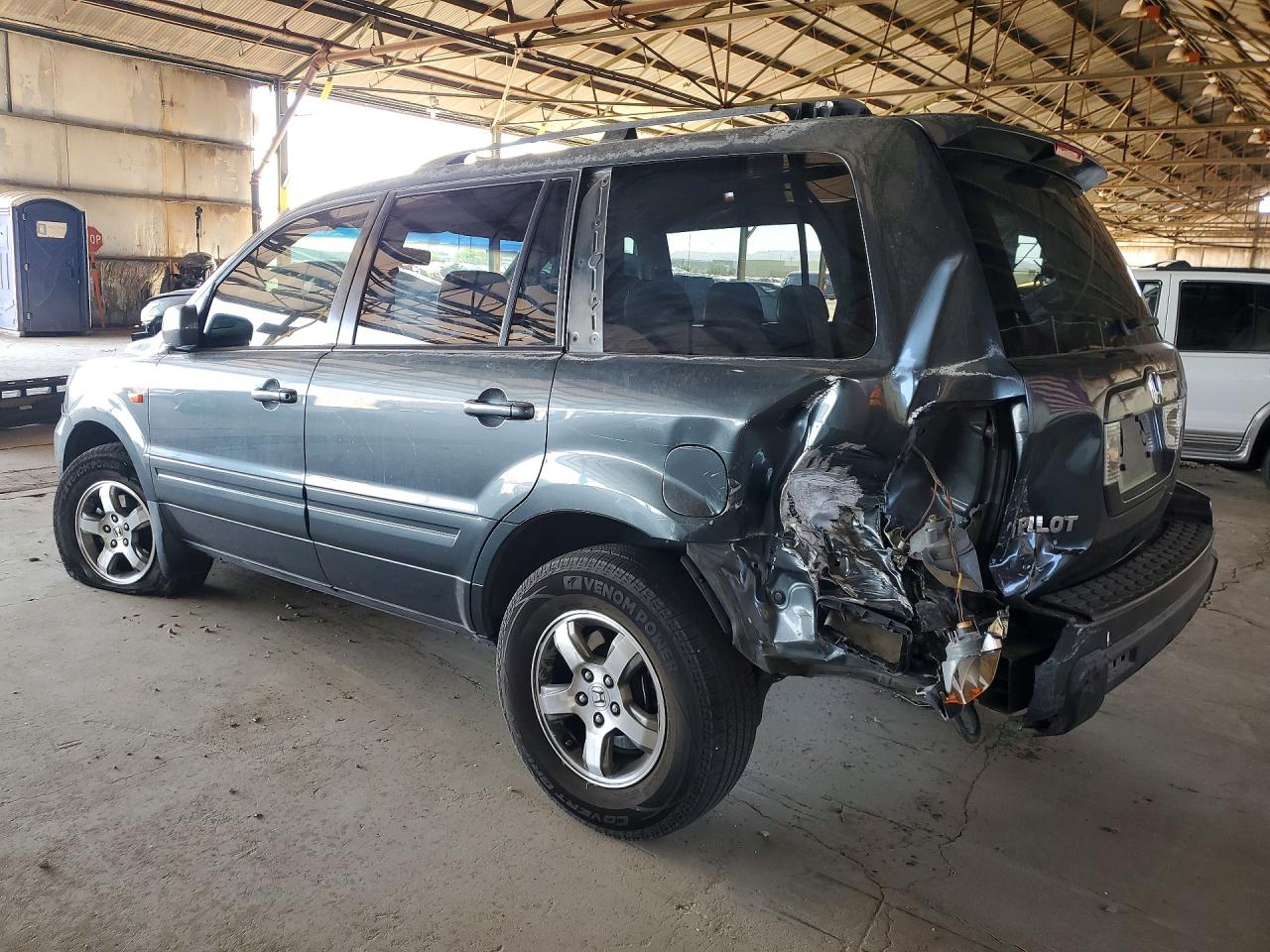 2006 Honda Pilot Ex Charcoal vin: 5FNYF28536B001263