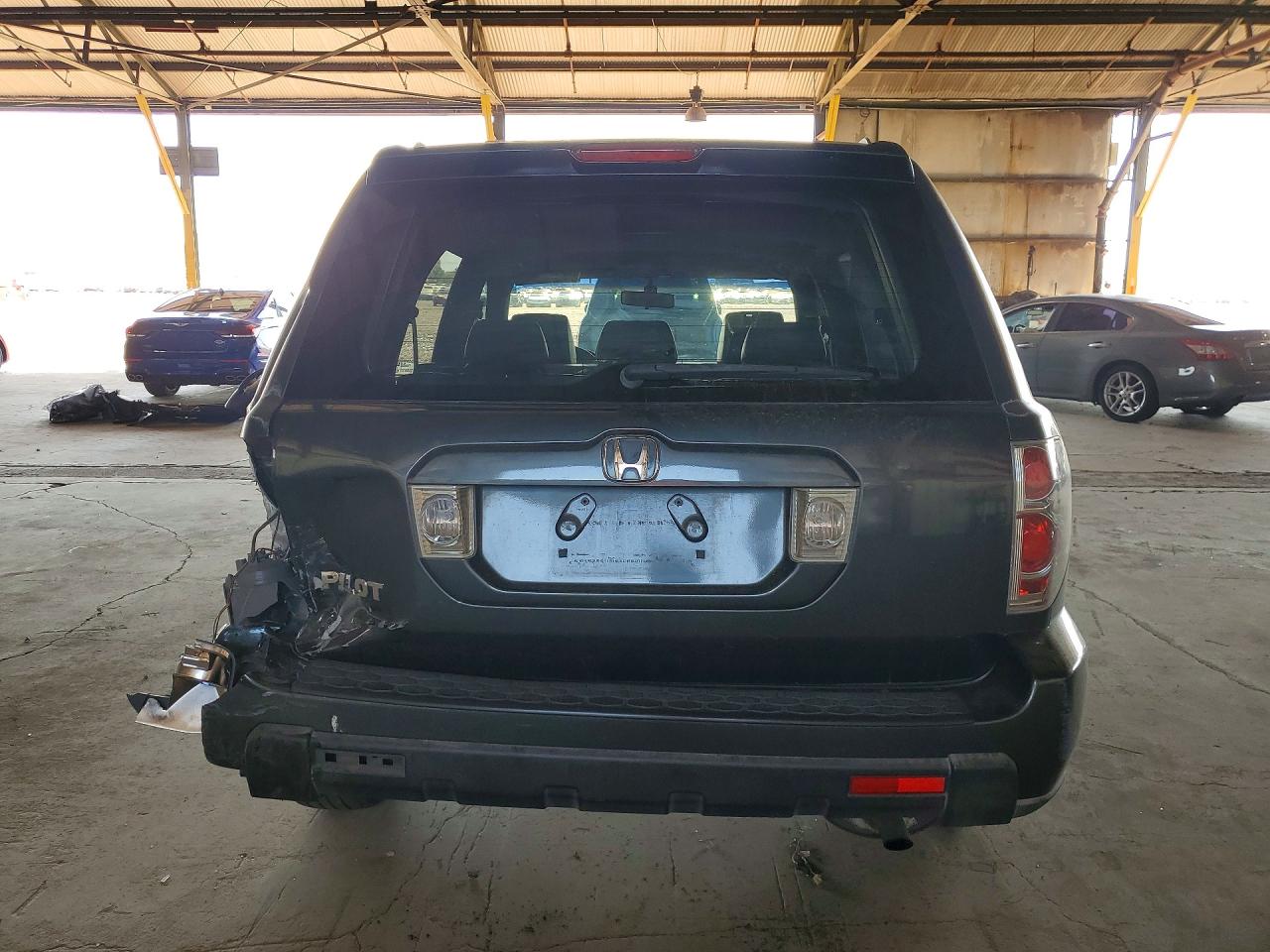 2006 Honda Pilot Ex Charcoal vin: 5FNYF28536B001263